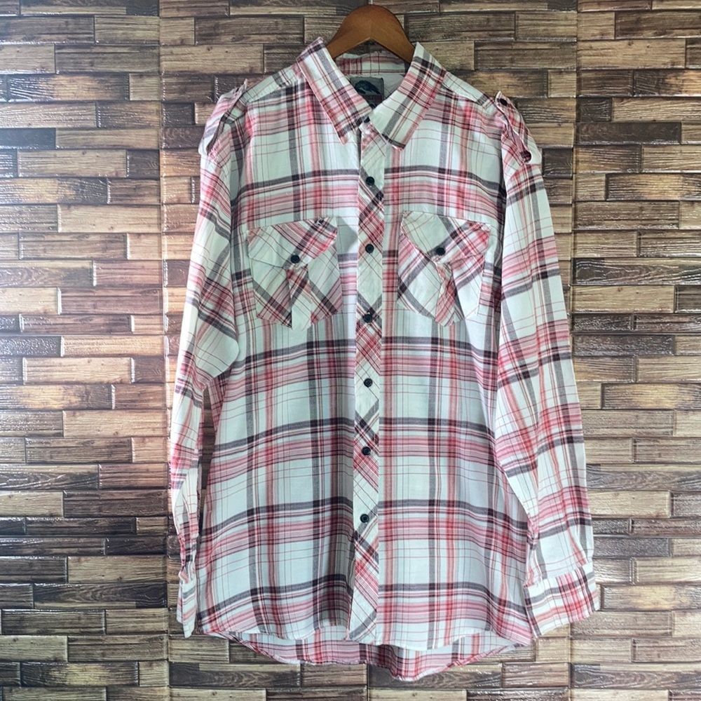 Evolution In Design XL Men Dress Shirt Long Sleeve 100% Cotton